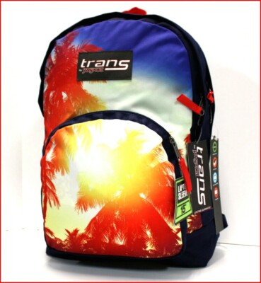 beach backpack jansport LB Super Break Plus 100% recycled 600D polyester main body is trimmed with durable and on trend synthetic leather beach backpack jansport JanSport Small