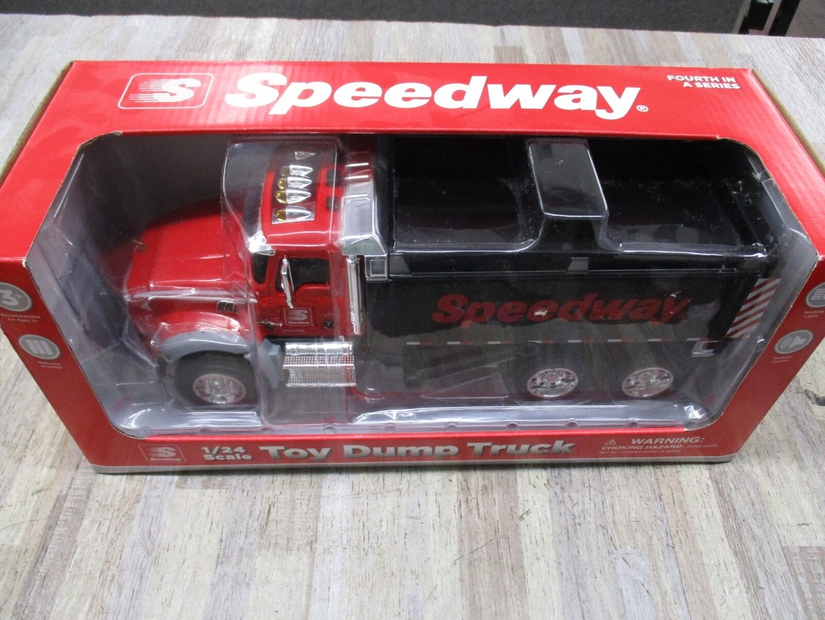 2018 1ST GEAR SPEEDWAY Mack Toy Dump Truck 4th IN A Series 1:24