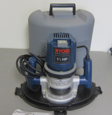 Ryobi R160U Router 1-1/2 HP 25,000 RPM, 8 Amp. With Case - FREE ...