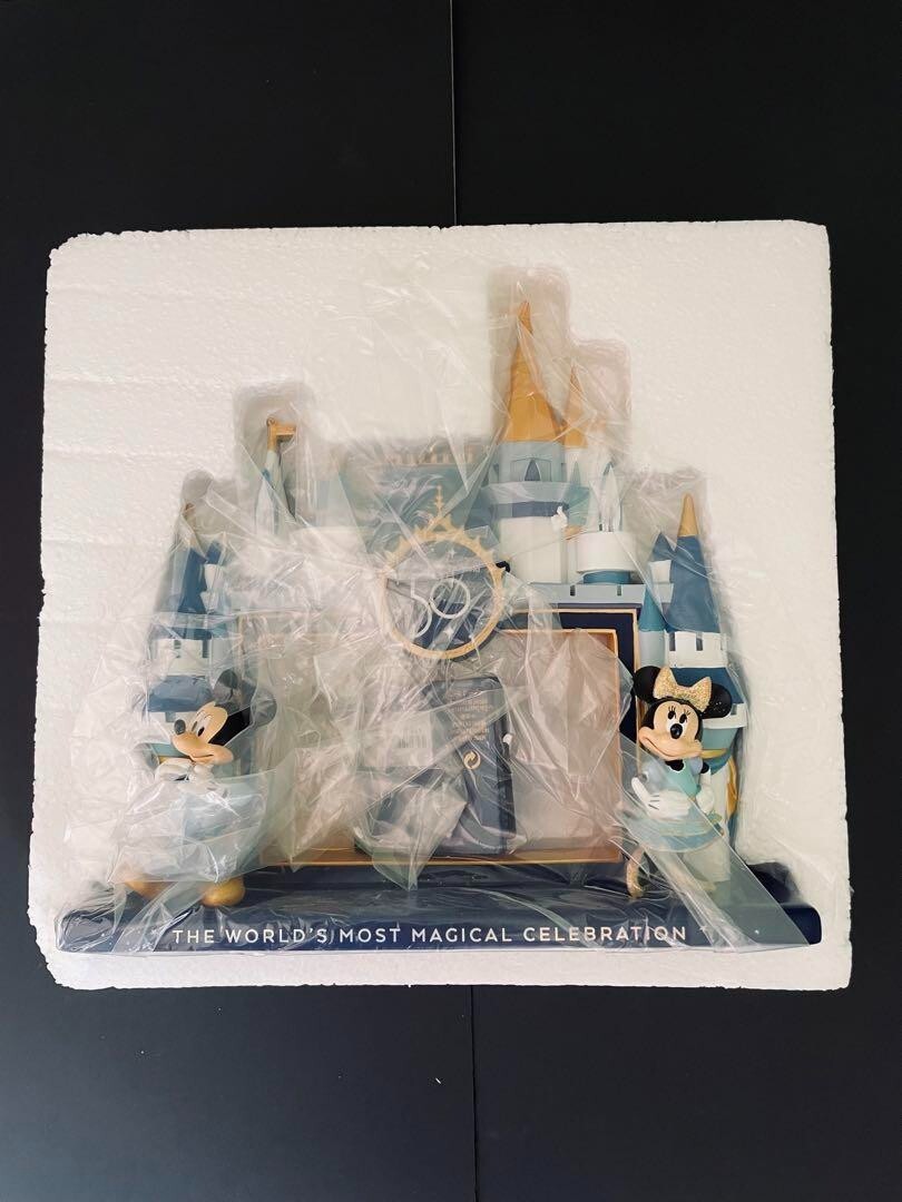 Walt Disney World 50th Anniversary Photo Frame Mickey Minnie