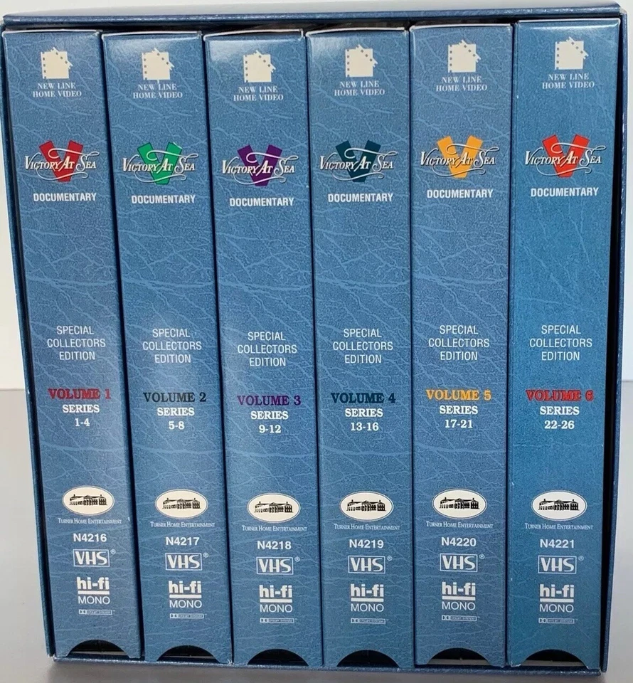 Victory at Sea Special Collectors Prepack (VHS, 6-Tape Set) - Image 3 of 4