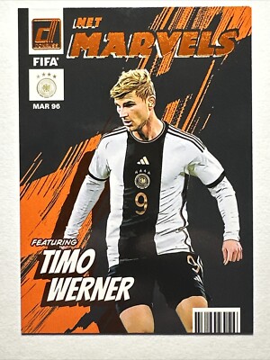 2022-23 Panini Donruss Net Marvels Orange Timo Werner #15
