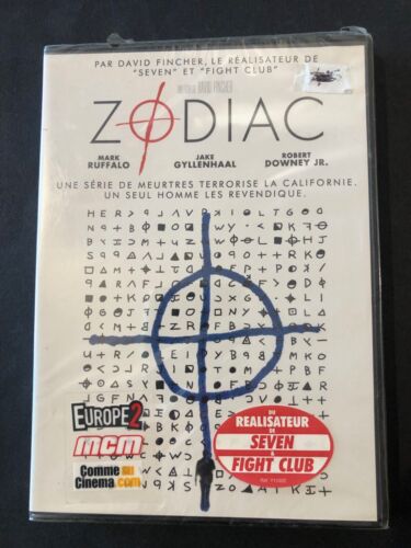 DVD neuf sous blister - Zodiac de David Fincher, Ruffalo, Gyllenhaal - Photo 1/2