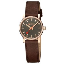 Image of Mondaine Ladies Watch Wristwatch 30 MM MSE.30180.LG evo2 Leather