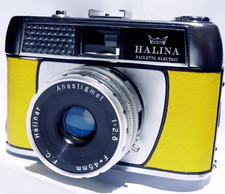 Serviced and Upgraded: Haking Halina Paulette Electric 45mm Anastigmat, Yellow