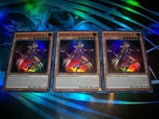 3x Apprentice Illusion Magician 1st Edition Ultra Rare Red Blue LDS3-EN087