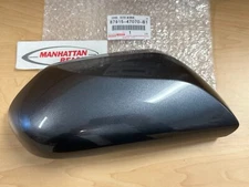 16-21 TOYOTA PRIUS RIGHT PASSENGER SIDE MIRROR COVER 87915-47070-B1, GRAY METALL