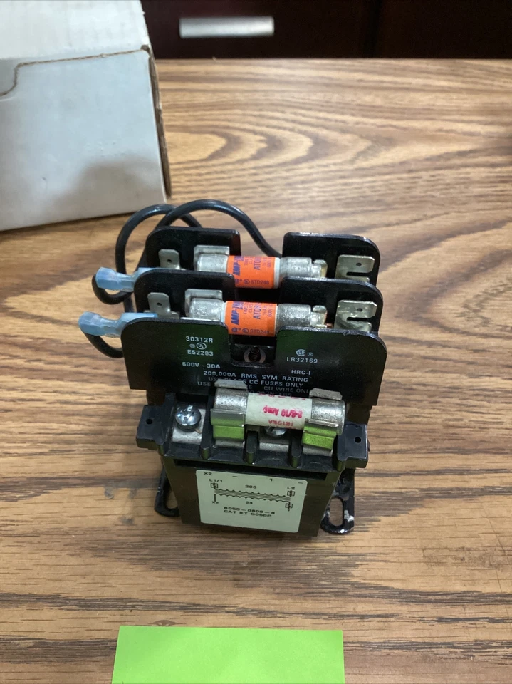 KIT TRANSFORMADOR SIEMENS KTG050P CLASIFICACIÓN VA 50 PRI. VOLTIOS: 200 SEG. VOLTIOS: 24 Foto 4 de 4