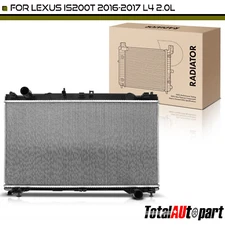 Aluminum Radiator without Oil Cooler for Lexus IS200t 2016 201 2.0L 1640036130
