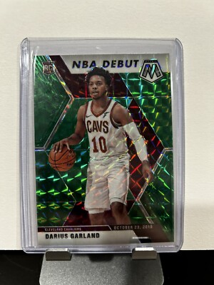 2019-20 Mosaic Rookie Green Prizm NBA Debut Darius Garland RC #262