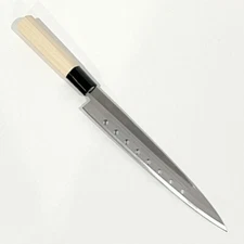 Japanese Sashimi Sushi Chef's Kitchen Knife Single edged 8" Blade Seki Ryu Japan