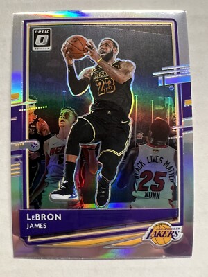 2020-21 Panini Donruss Optic Lebron James Holo Silver Prizm