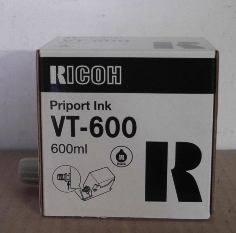 Encre Ricoh Priport VT-600 Cyan 600 Ml - Neuf Sous Blister D'origine