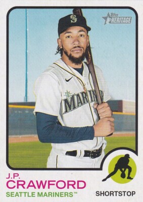 JP CRAWFORD 2022 Topps Heritage #316