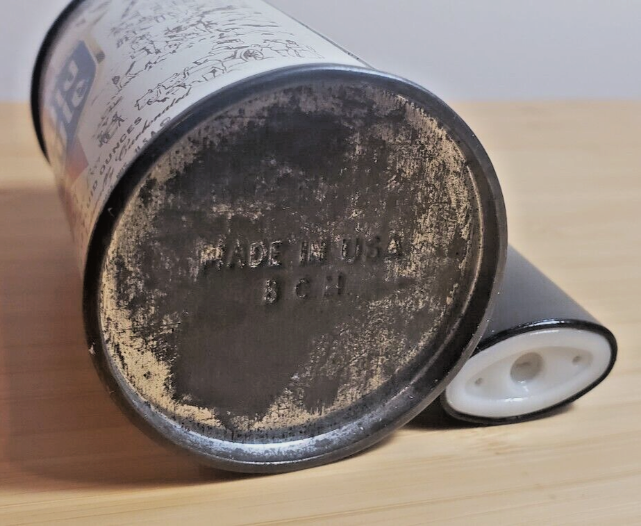 VINTAGE Original OLD STYLE Beer STEEL CAN LIGHTER Bic Cigarette