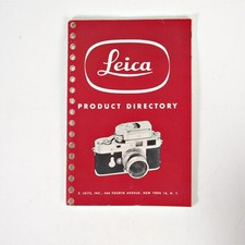 Vintage Original Leica Product Directory 1397