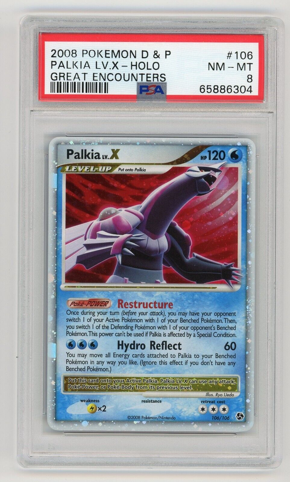 Palkia LV.X - Great Encounters - Pokemon