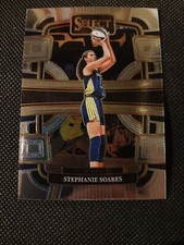 2024 STEPHANIE SOARES PANINI SELECT WNBA CARD #7 DALLAS WINGS IOWA ST MASTERS