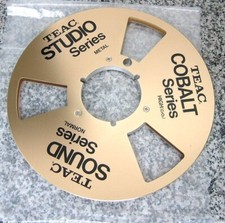 TEAC Open Reel Gold No 10 Metal Empty Reel Made in Japan NOS Unused good F/S