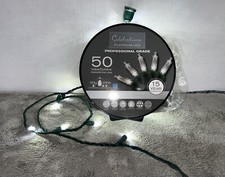 Celebrations Platinum LED 50 Pure White - Mini Indoor/Outdoor 