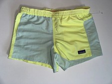  45 Patagonia Girls' Baggies Shorts - Size XL New With Tags Jellyfish Yellow