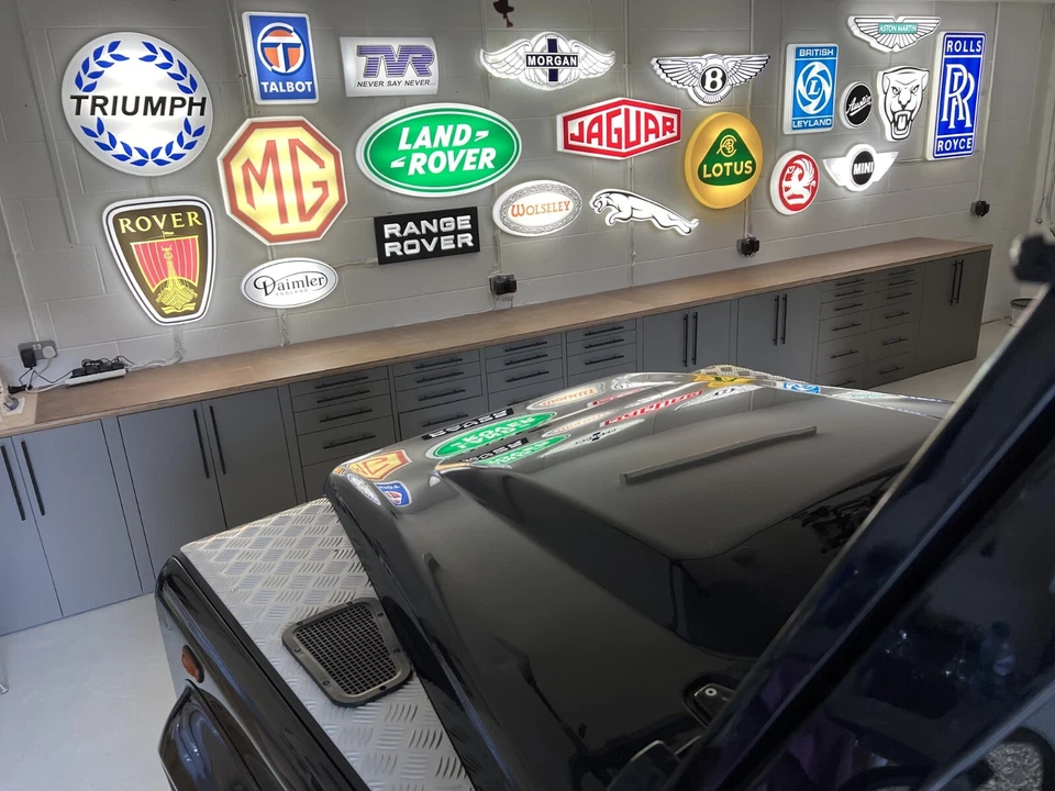 Bentley 3D Leuchtschild Garage Leuchtkasten Showroom Händler Mancave 35"x11" - Bild 3 von 4