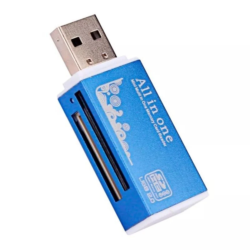 ✅ALL-IN-ONE Kartenleser Speicherkarten USB Kartenlesegerät für SD/xD/MS/SDHC Z43 - Bild 2 von 4