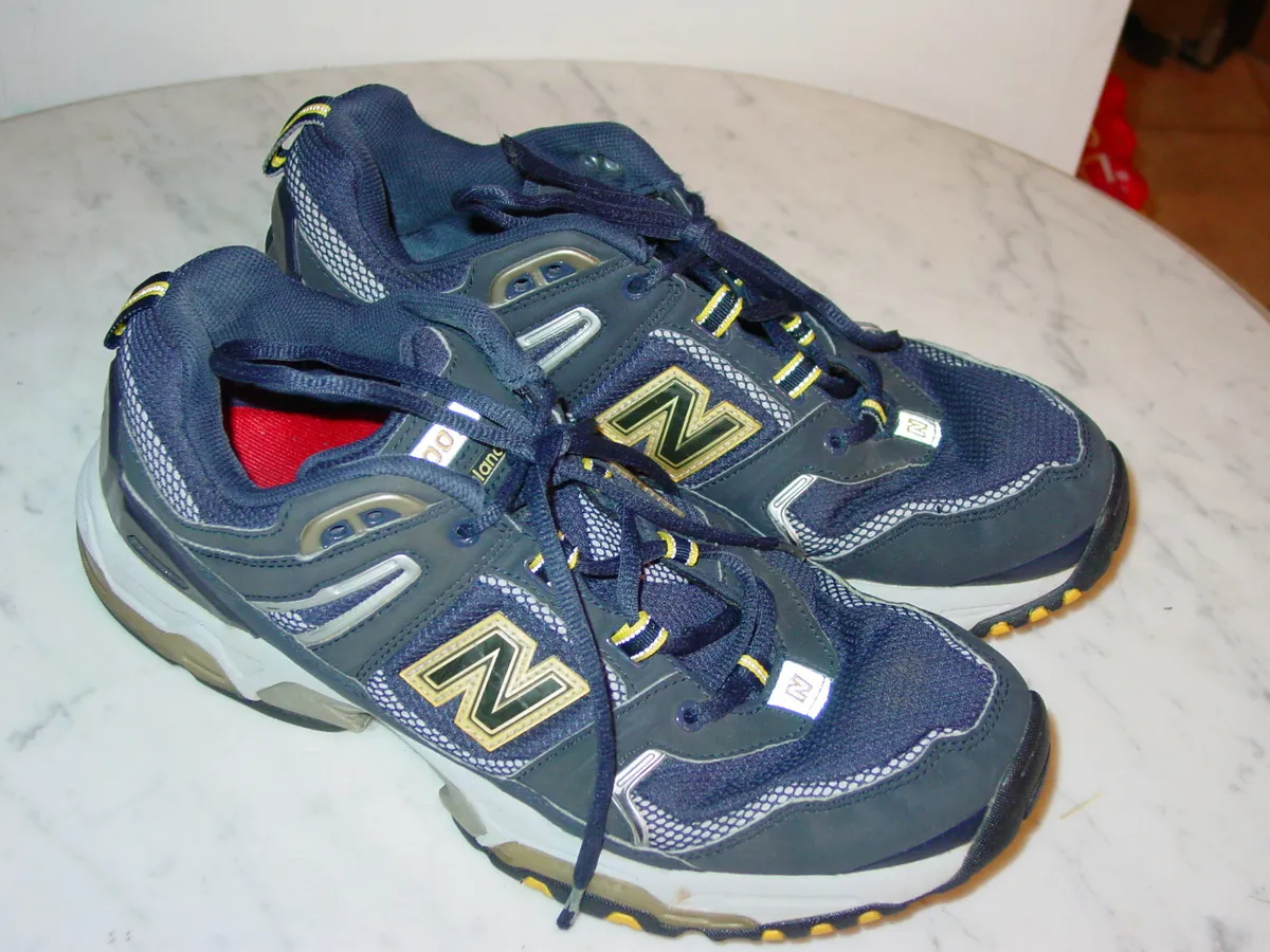 noche Rareza Transición Mens New Balance 1007 &#034;MX1007NV&#034; Acteva Navy Blue/Yellow Running  Shoes Size 12.5 | eBay