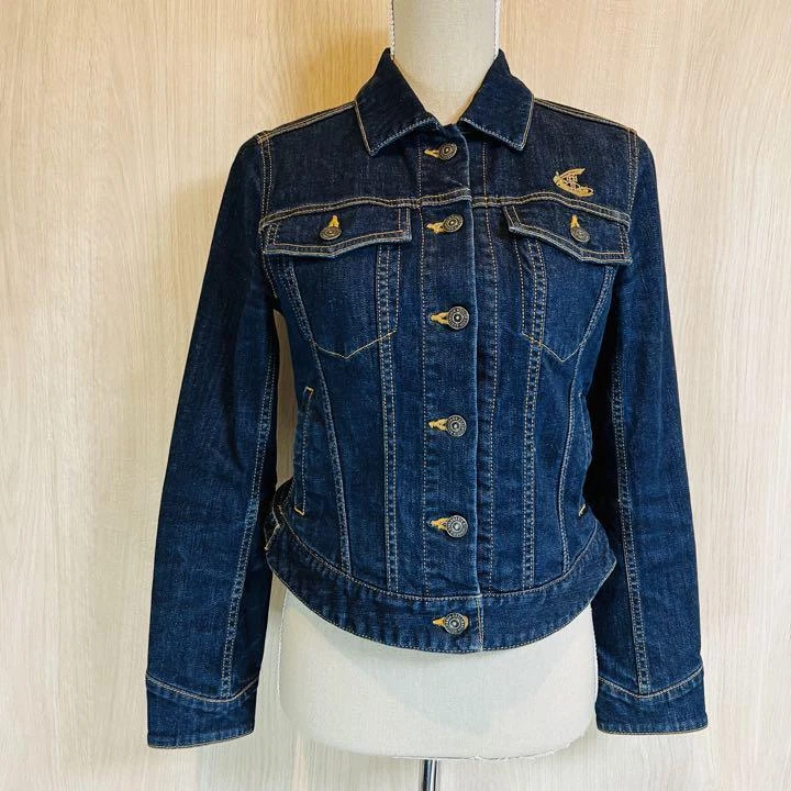 Vivienne westwood anglomania denim jacket sale