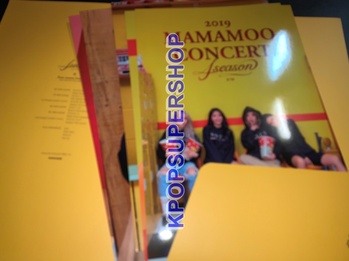 Mamamoo 2019 '4season F/W' Concert Goods - Poster Set (Type S/S