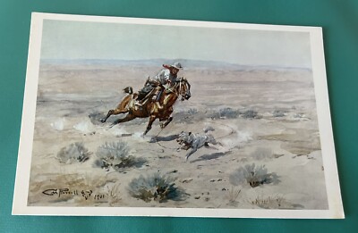 Roping A Wolf Amon Carter Museum Of Western Art Forth Worth Post Card