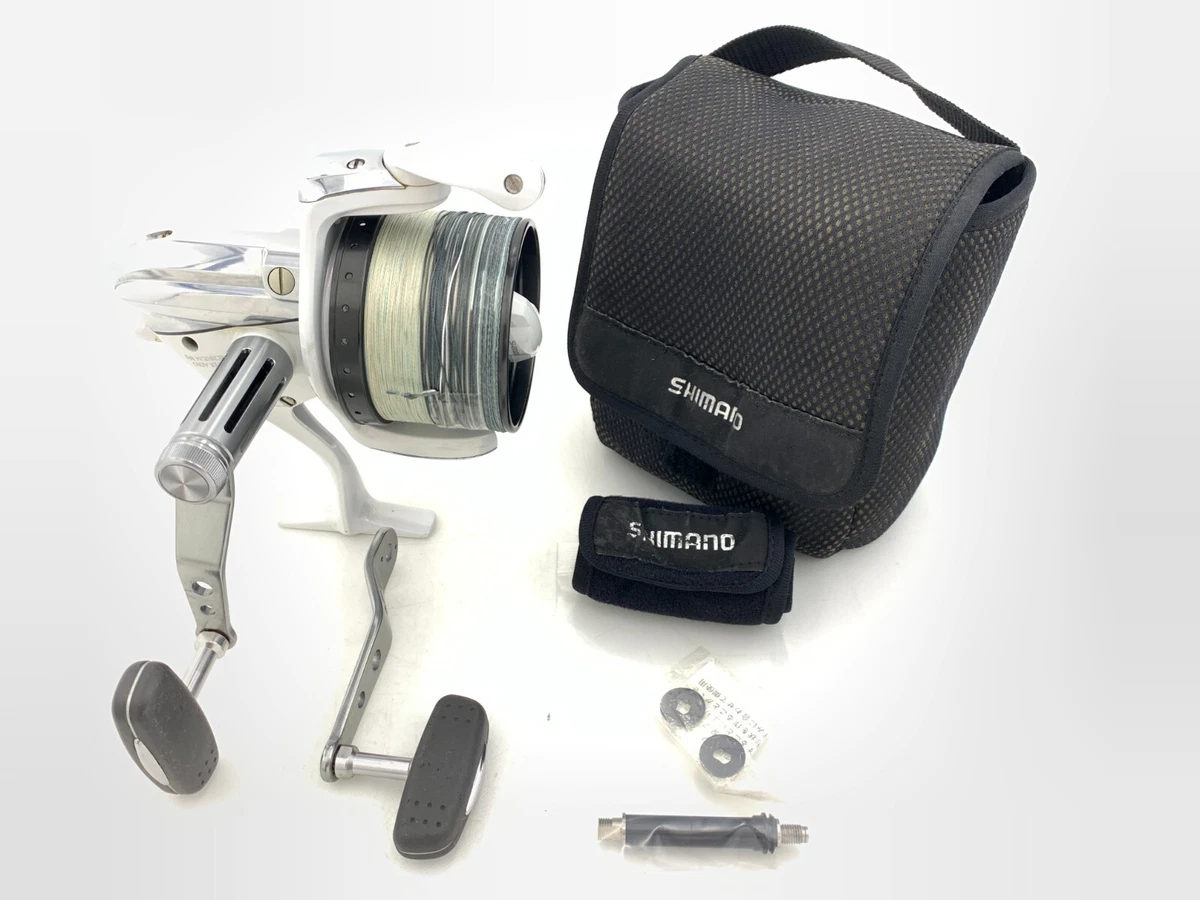 Shimano Super Aero TECHNIUM Mg Spinning Reel Good Surf Fishing EXCELLENT 2437 Shimano Super Aero TECHNIUM Mg Spinning Reel Good Surf Fishing EXCELLENT 2437