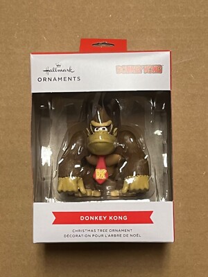 Donkey Kong Hallmark Ornament 2023 Nintendo New In Box