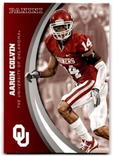 2016 Panini Oklahoma Football #41 Aaron Colvin