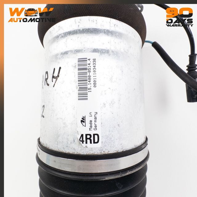 06-13 BENTLEY CONTINENTAL FLYING SPUR REAR RIGHT AIR RIDE AIR SHOCK STRUT OEM