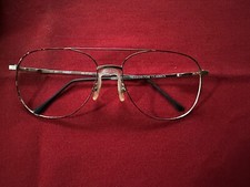 Vintage Boardroom Classics BC 911 Amber Gold Pilot Sunglasses FRAMES ONLY