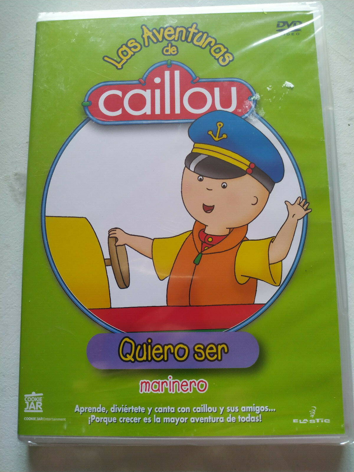 Caillou Quiero Ser Marinero 6 Episodios - DVD Español Region 2 Nuevo