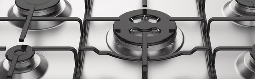 Hotpoint Ariston Piano Cottura incasso gas 5 Fuochi 75 cm Inox PCN 752 T/IX/HAR - Foto 5 di 10