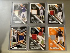 2021 Panini Elite Extra Future Threads & 1st Round Materials Lot Incl Arod