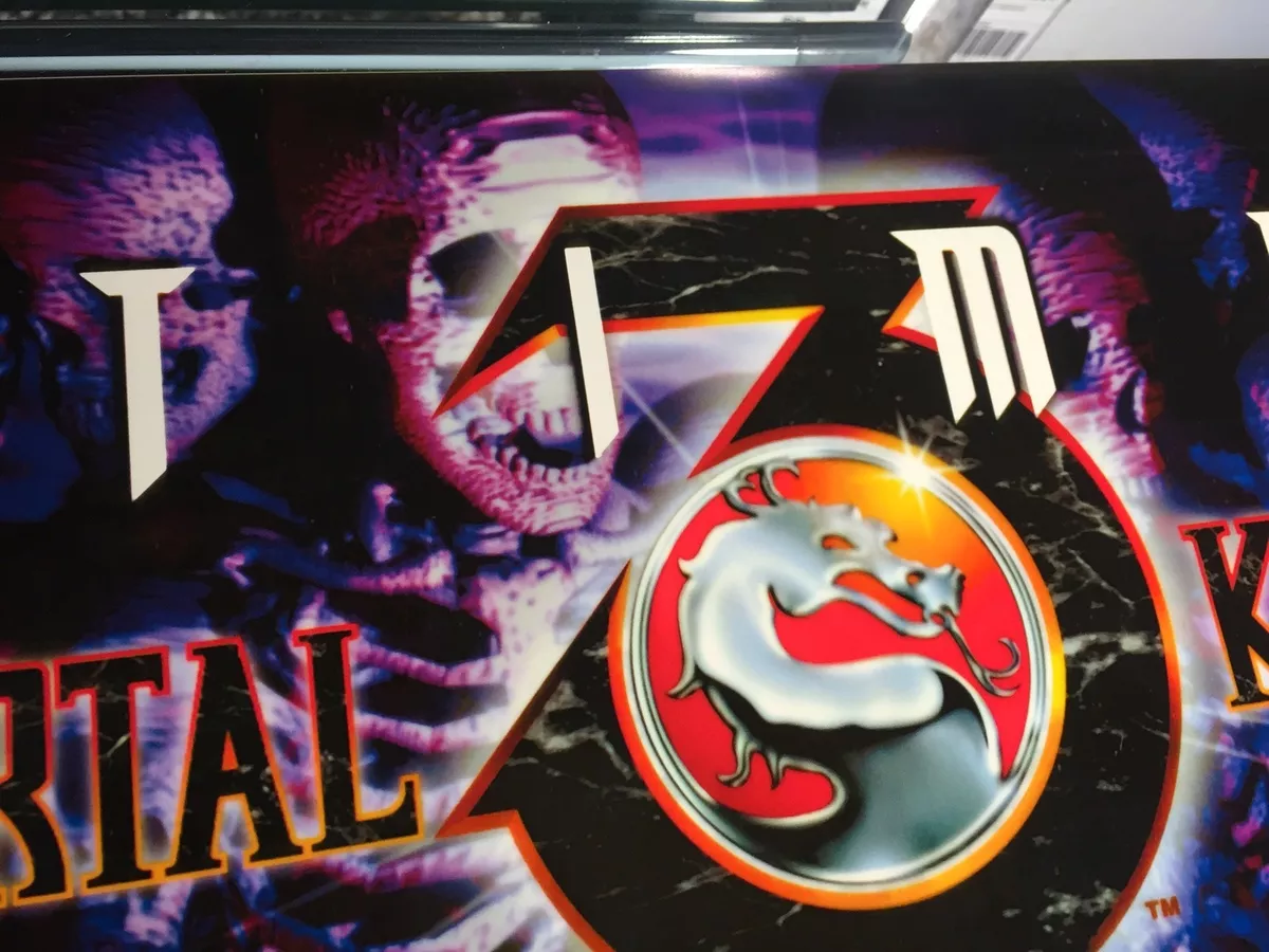 Mortal Kombat III - MK3 - Arcade Marquee