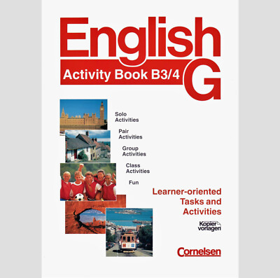 EnglishG   Activity Book B3/4   Learner-oriented Tasks and Activities   7./8.Kl.