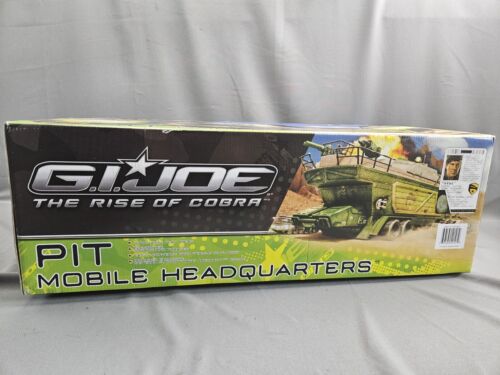 GI Joe Rise of Cobra 2009 Pit Mobile Headquarters nuevo sellado - Imagen 6 de 7