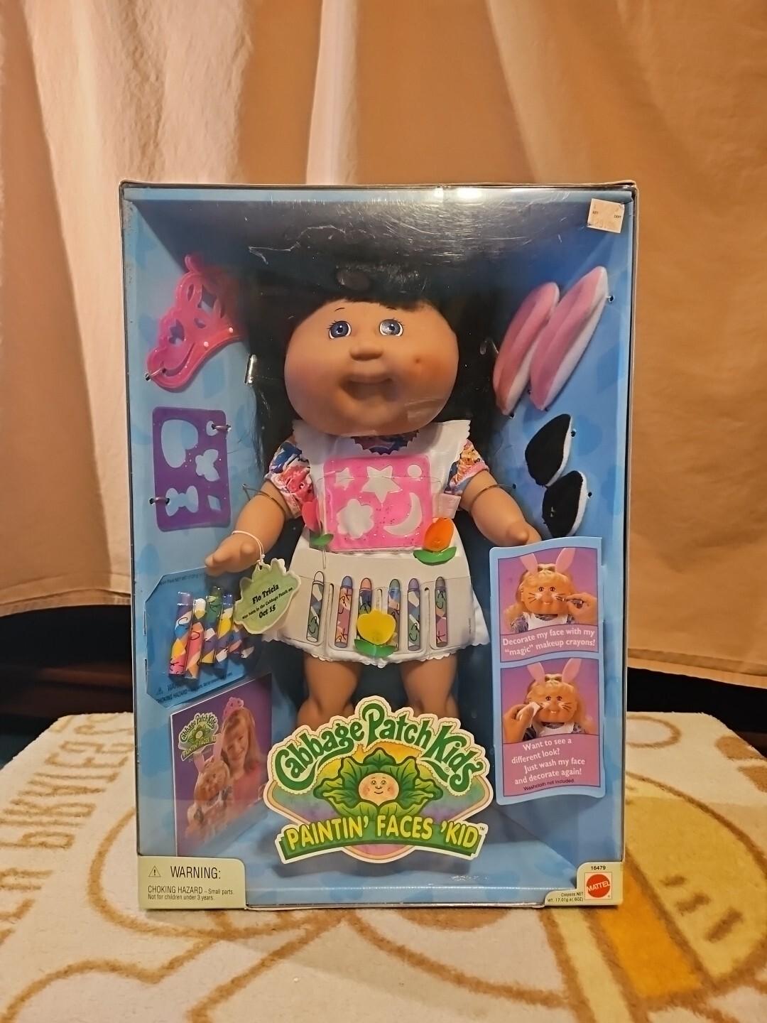 1996 Cabbage Patch Kids "Paintin&rsquo; Faces" &lsquo;Kid Flo Tricia Easter Doll
