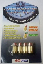 4 Car And Truck Tire Air Pressure Indicator Alert Valve 30psi