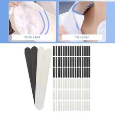100Pcs Hat Sweat Liner Absorbent Liner No Sweat Hat Liners Sweatband Shield for