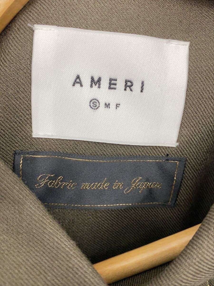 Ameri Wave Front Over Coat/S/Wool/Brw/01220730440… - image 3