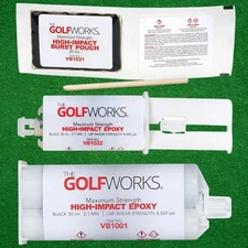 GolfWorks Maximum Strength High Impact Golf Epoxy 20ml Burst/30ml/50ml Cartridge
