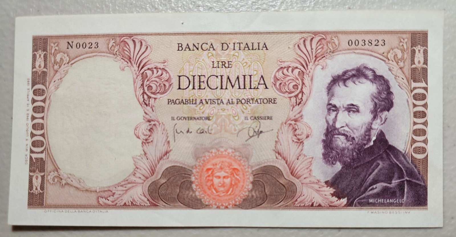 Italy 10,000 Lire 1962 XF