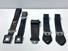 1966-1967 Ford Galaxie Fairlane Seat Belt Lot Retractor Black Deluxe Early Ford 1966-1967 Ford Galaxie Fairlane Seat Belt Lot Retractor Black Deluxe Early Ford