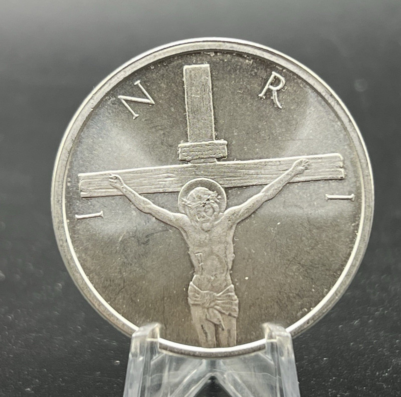 2022 Silver Shield INRI Jesus Crucifixion "Crucifix"  1 oz. Silver Round